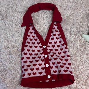 Red and pink heart shirt